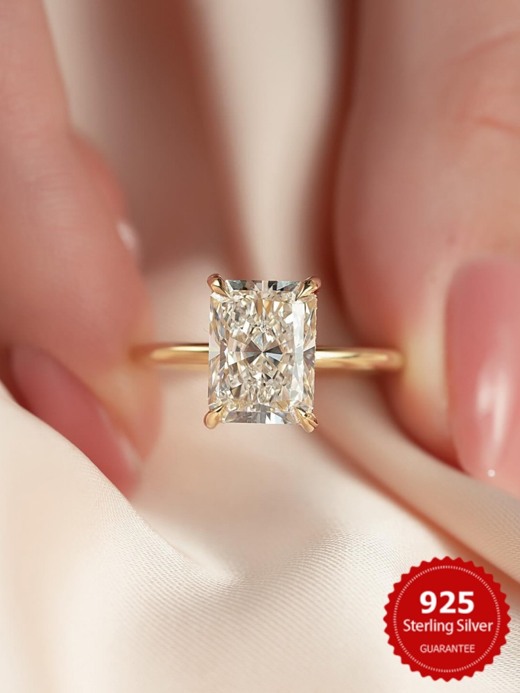 Body Jewelry High Quality - 925 فضة رائع لامعة 1-5CT الزركون
