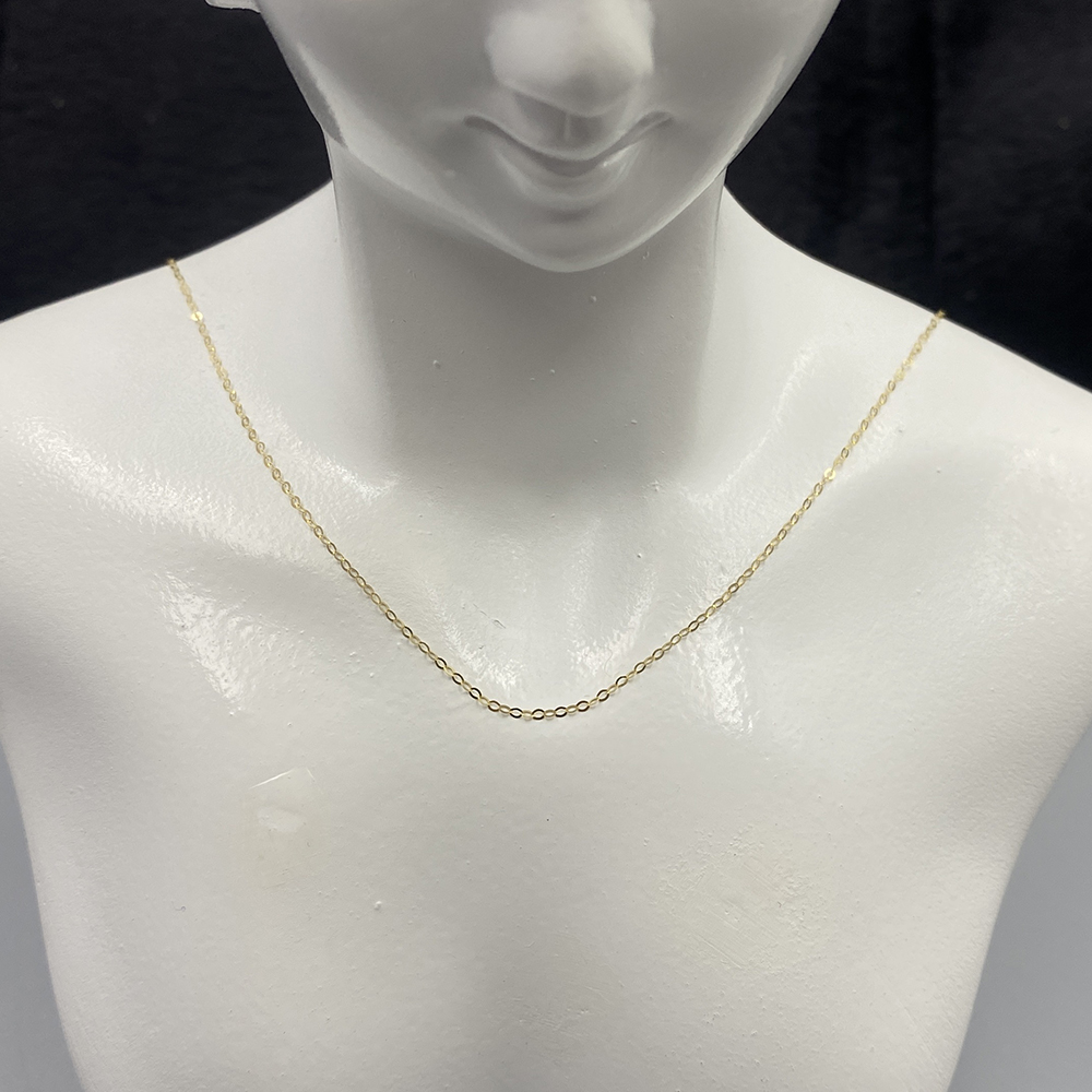 Body Jewelry High Quality - قلادة ذهبية سلسلة O للنساء ،