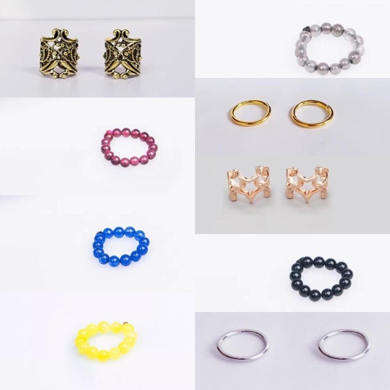 Body Jewelry Real Gold - 1/6 مقياس سوار معدني معصمه مجوهرات
