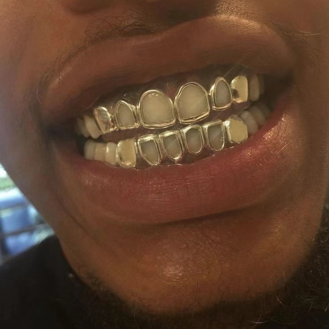 Body Jewelry For Men - RACHELZ الهيب هوب الجوف الأسنان Grillz