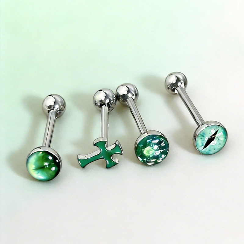 Body Jewelry High Quality - 1 قطعة عالية الجودة العصرية الأخضر