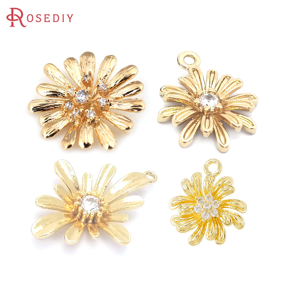 Body Jewelry High Quality - قلادات على شكل زهرة الشمس من