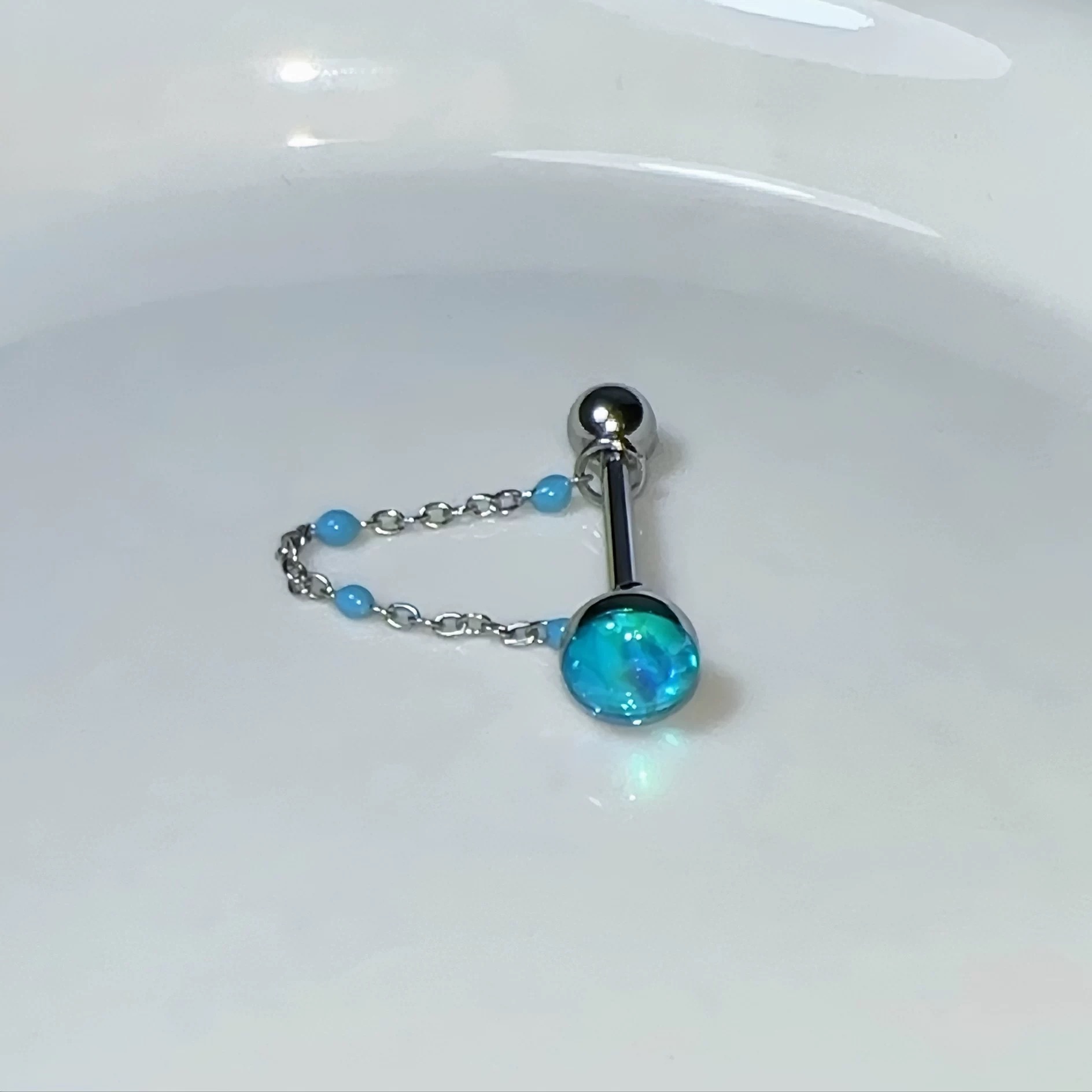 قطعة واحدة - مجوهرات ثقب اللسا - مراجعة Body Jewelry High Quality وسعره