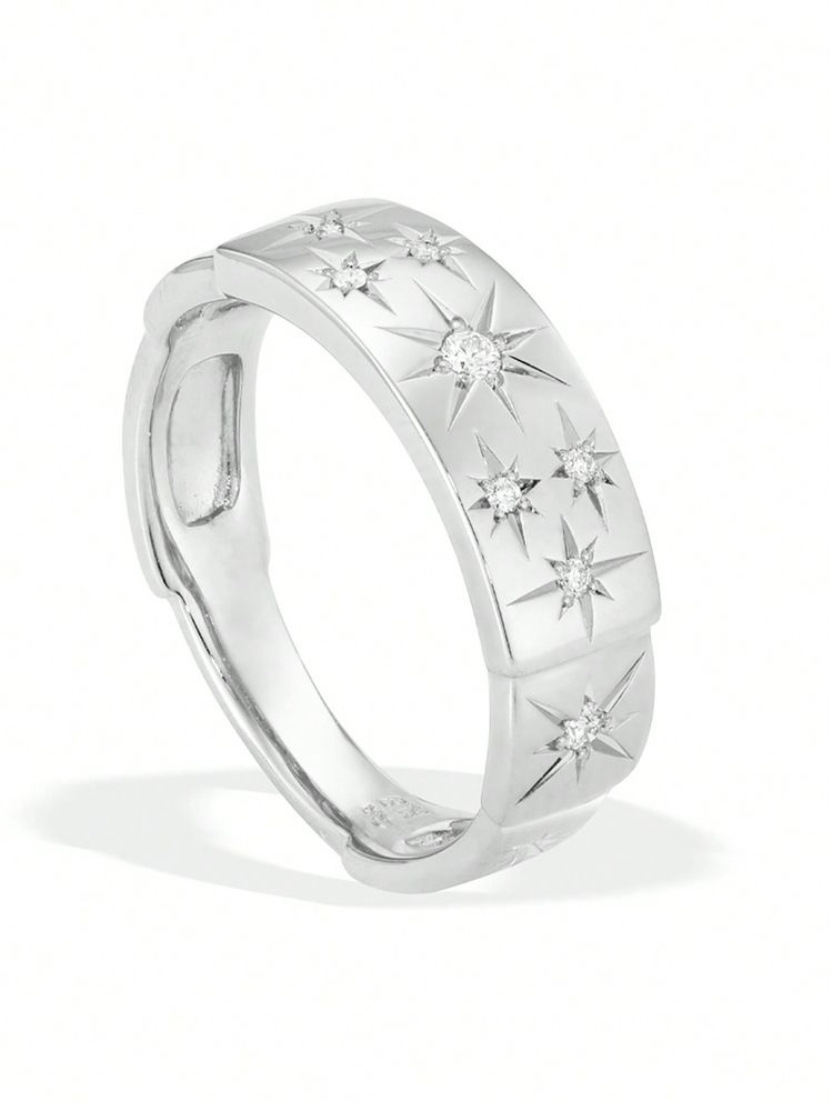 925 فضة موضة السلس كامل ستار ا - مراجعة Body Jewelry High Quality وسعره