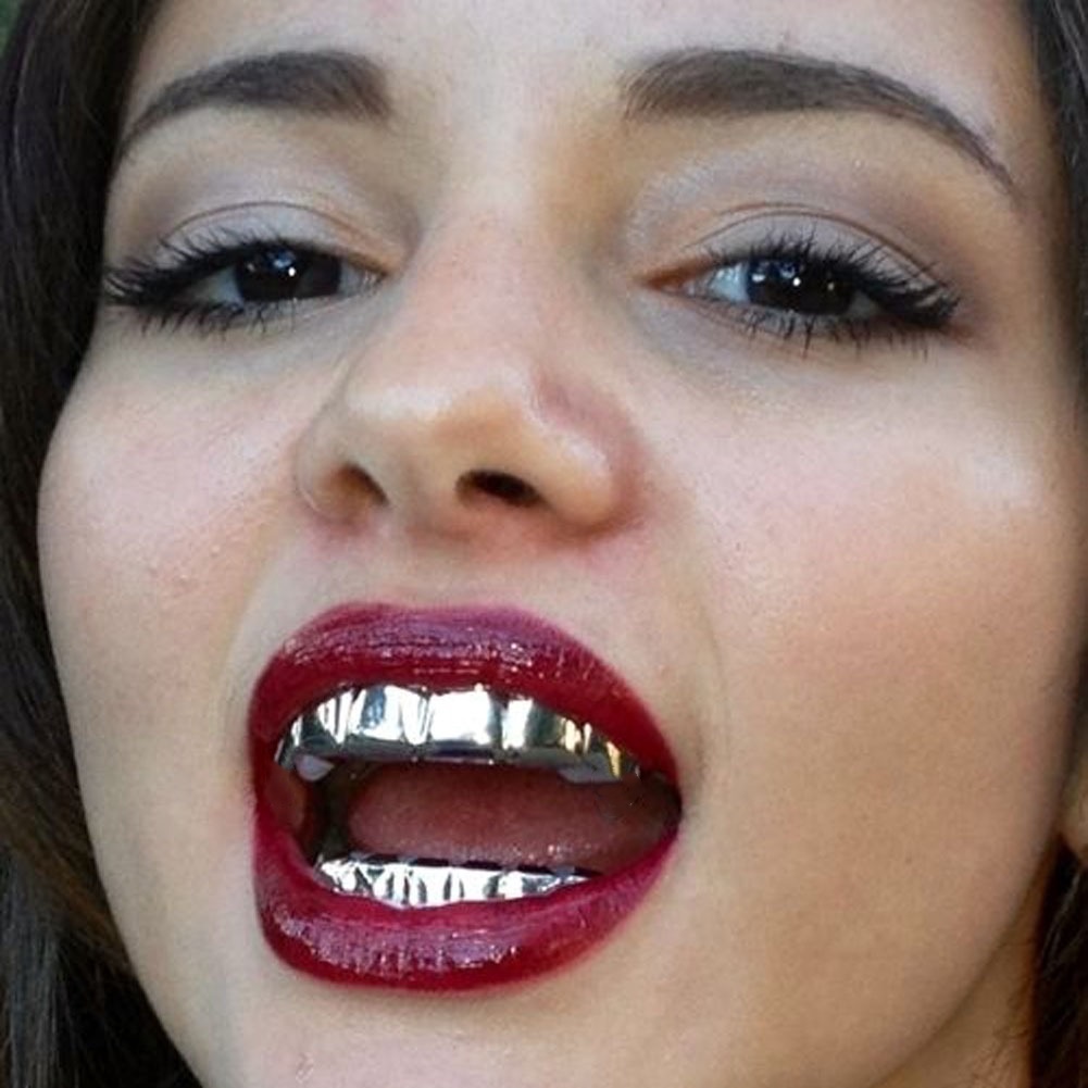 طقم أسنان مطلي بالذهب والفضة ع - مراجعة Body Jewelry Real Gold وسعره