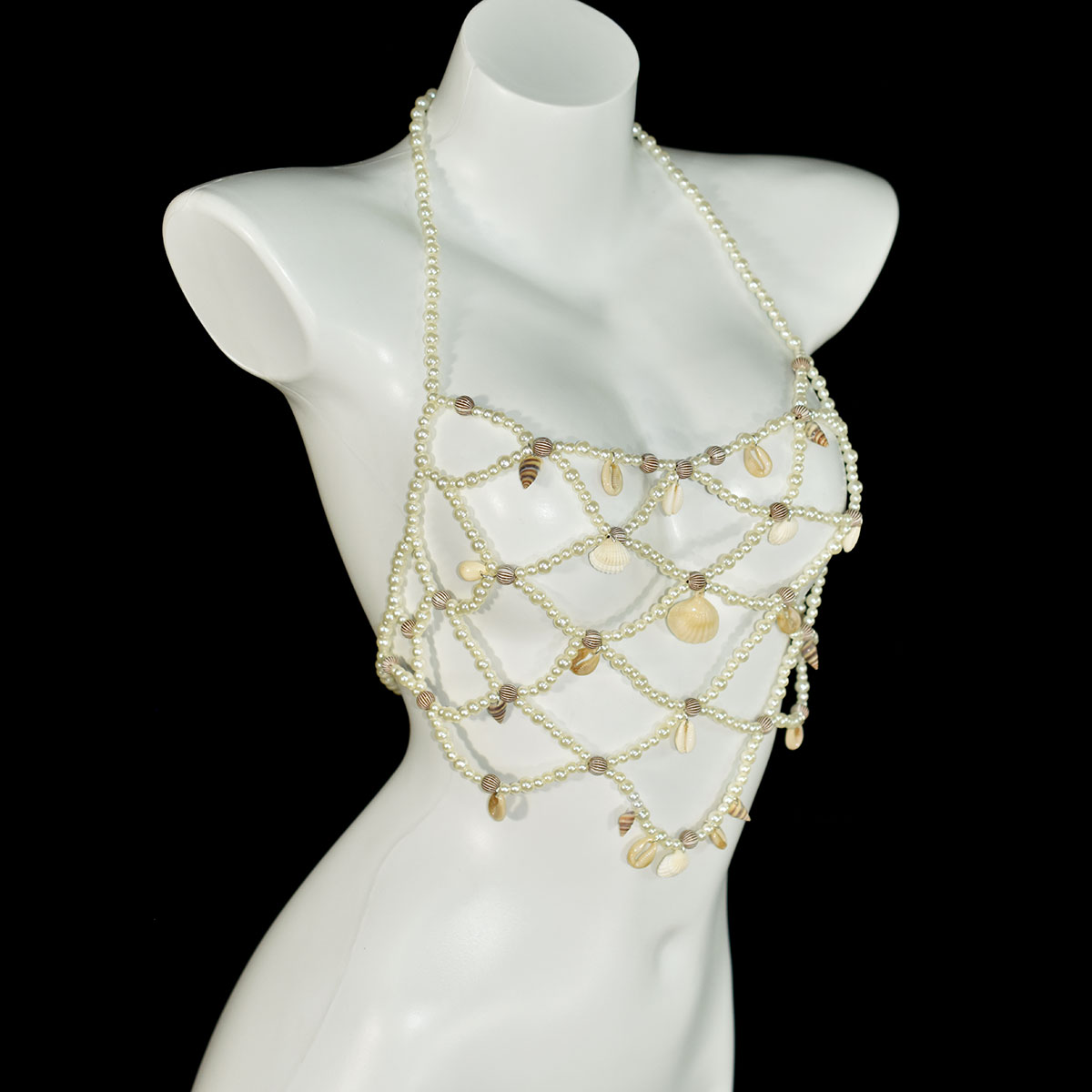 موضة تقليد اللؤلؤ الصدرية تنور - مراجعة Body Jewelry Retainers وسعره