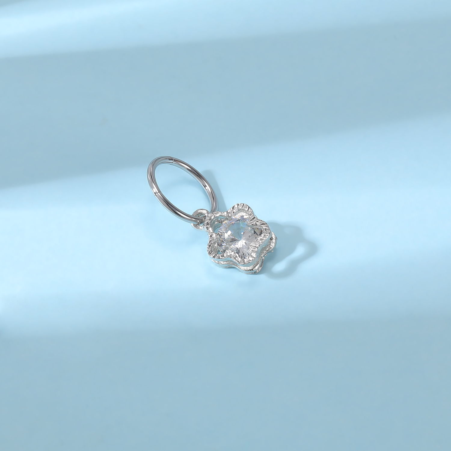 ZS 16 جرام الذهب اللون هوب الب - مراجعة Body Jewelry Real Gold وسعره