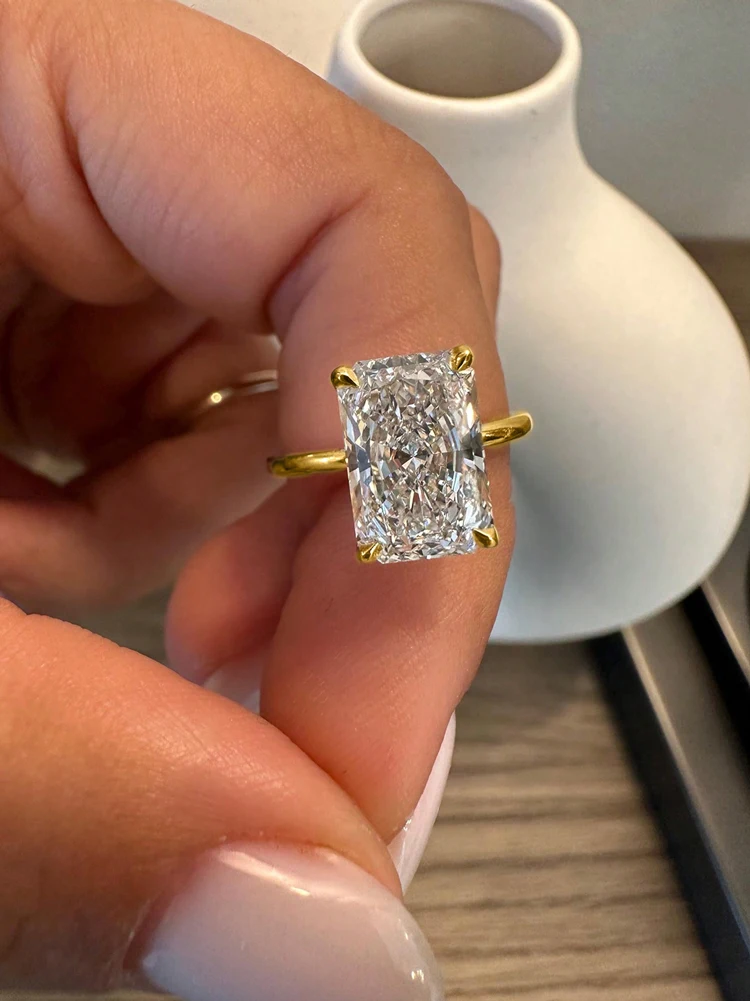 925 فضة رائع لامعة 1-5CT الزرك - مراجعة Body Jewelry High Quality وسعره