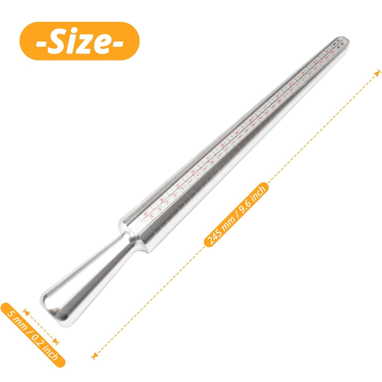 مقياس حلقات الحديد الصلب البري - مراجعة Body Jewelry Tool وسعره