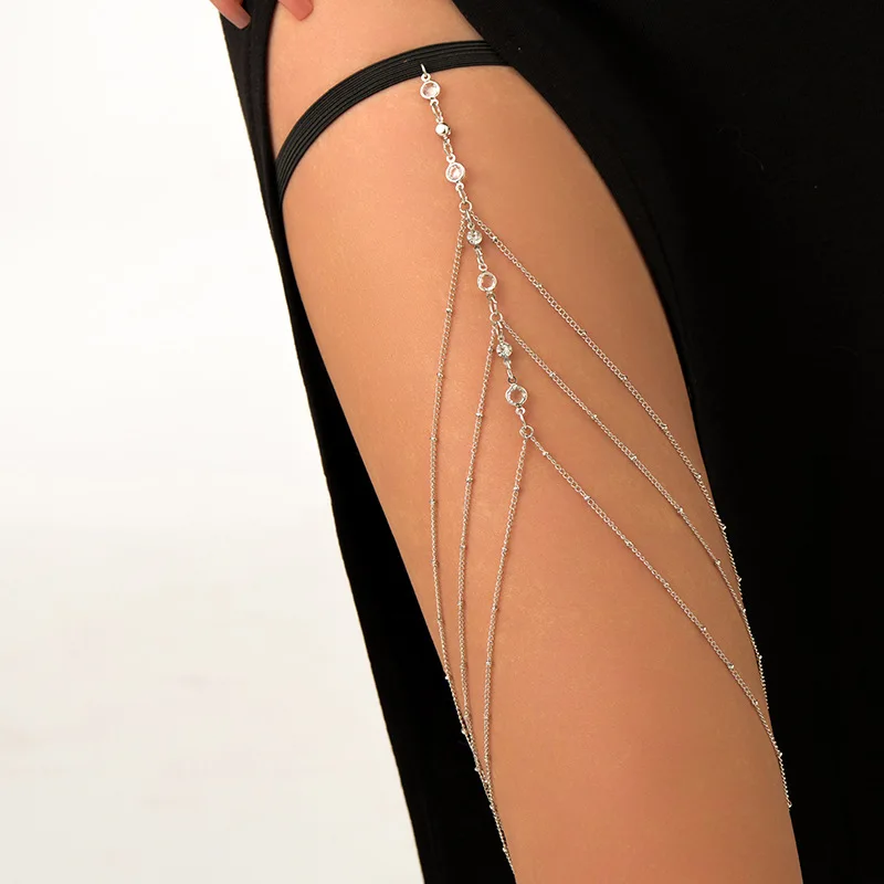 موضة الصيف البوهيمي الفخذ سلسل - مراجعة Body Jewellery وسعره
