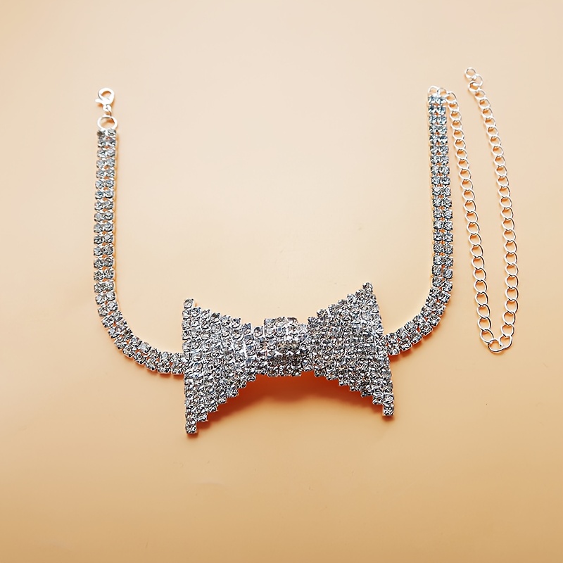 سلسلة عنق بفيونكة أنيقة رائعة  - مراجعة Body Jewelry Retainers وسعره