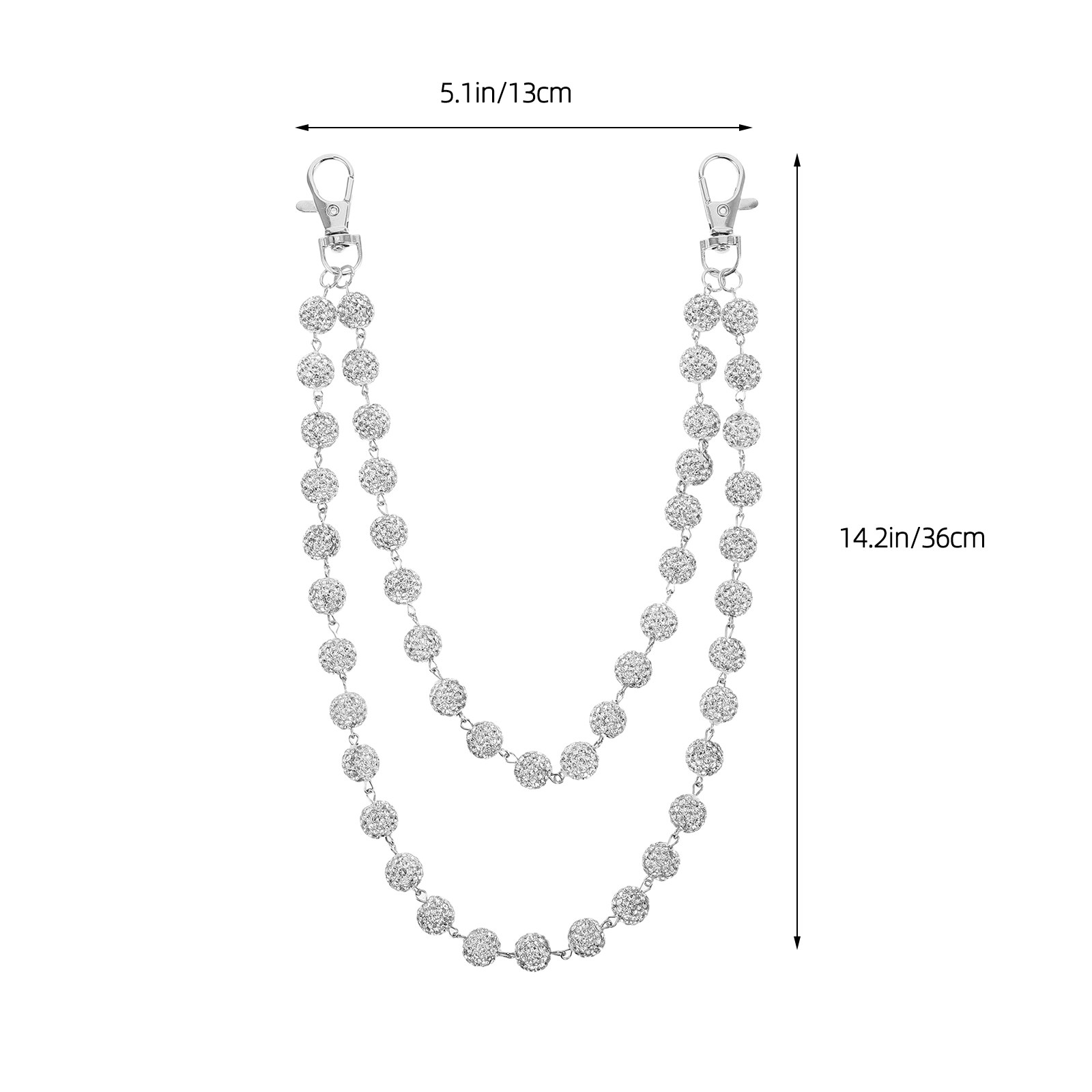 سلسلة بنطلون أنيقة مزينة بأحجا - مراجعة Body Jewelry For Men وسعره