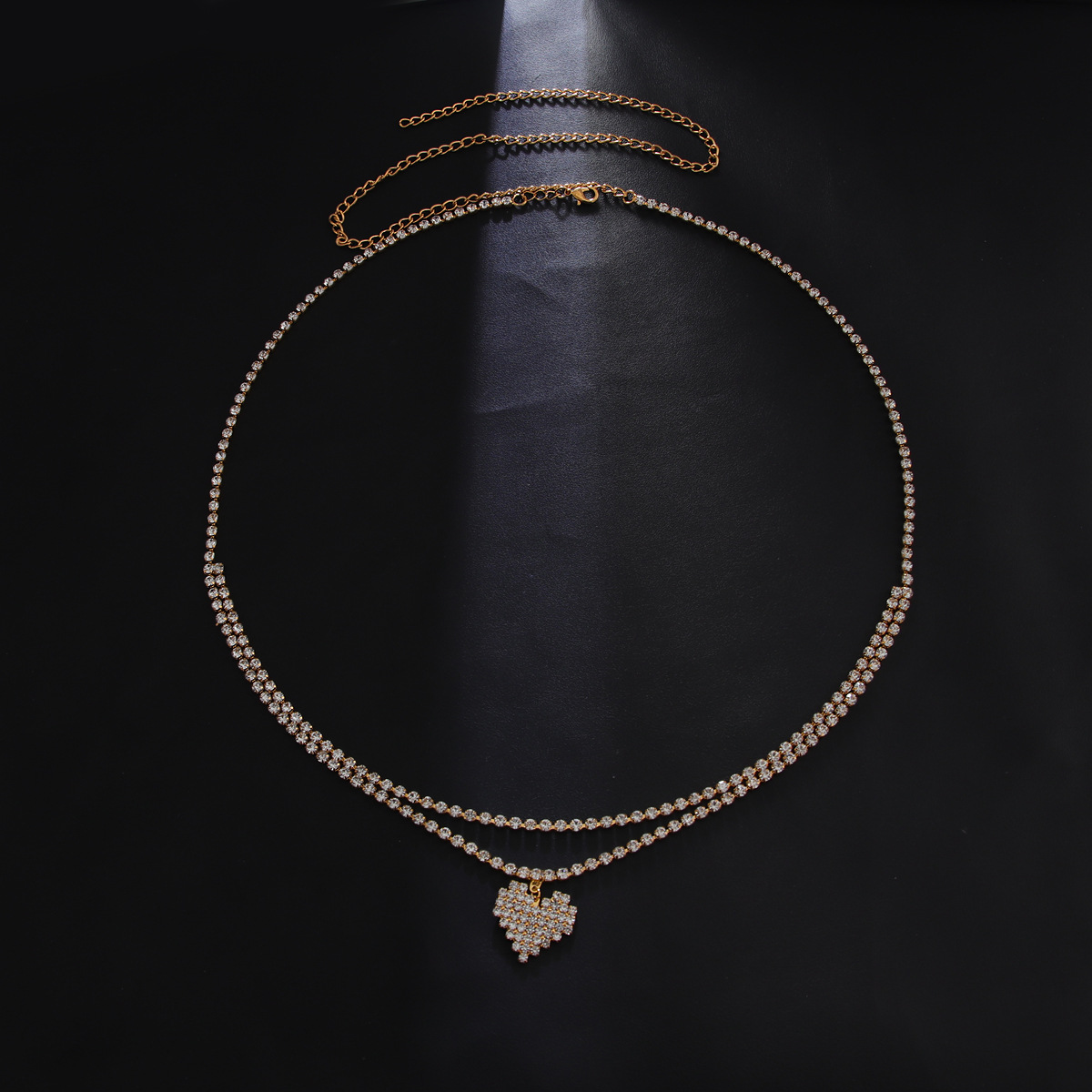 سلسلة خصر من حجر الراين مزدوجة - مراجعة Body Jewelry Retainers وسعره
