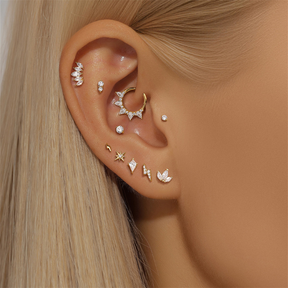 مساعد حقيقي 14K الصلبة الذهب ا - مراجعة Body Jewelry Real Gold وسعره