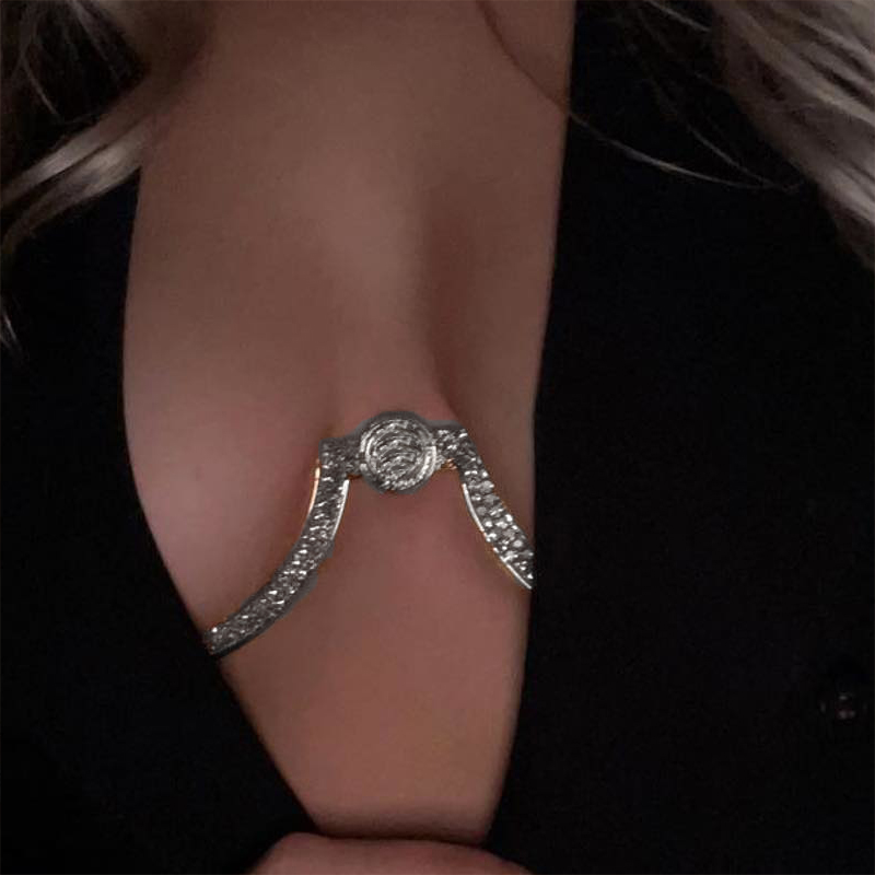 Stonefans الزركون فراشة شرابة  - مراجعة Body Jewelry Retainers وسعره