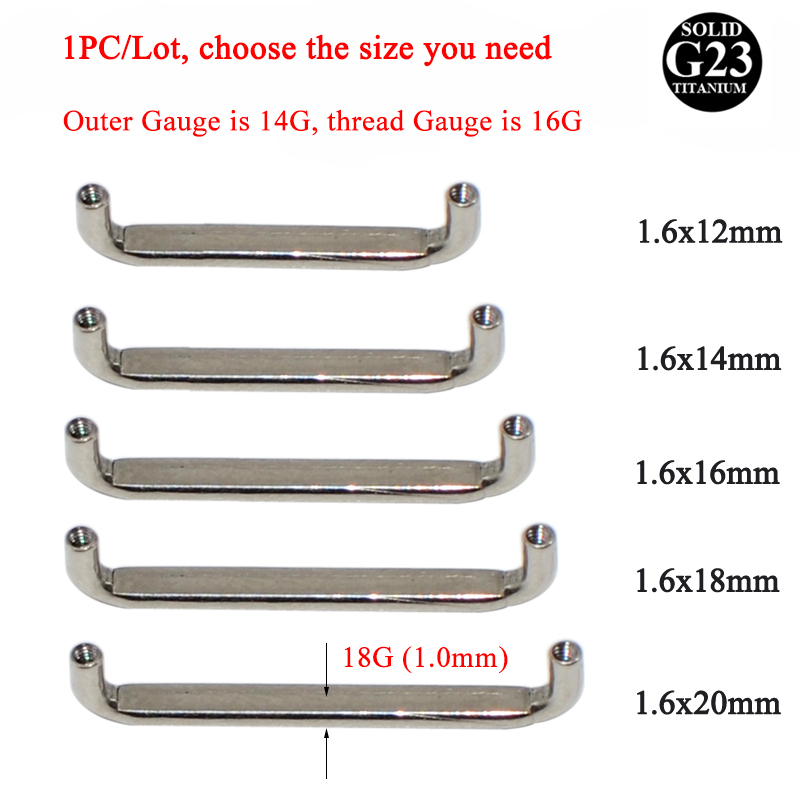 1Peice G23 التيتانيوم مرساة جل - مراجعة Dermal Anchor Top وسعره