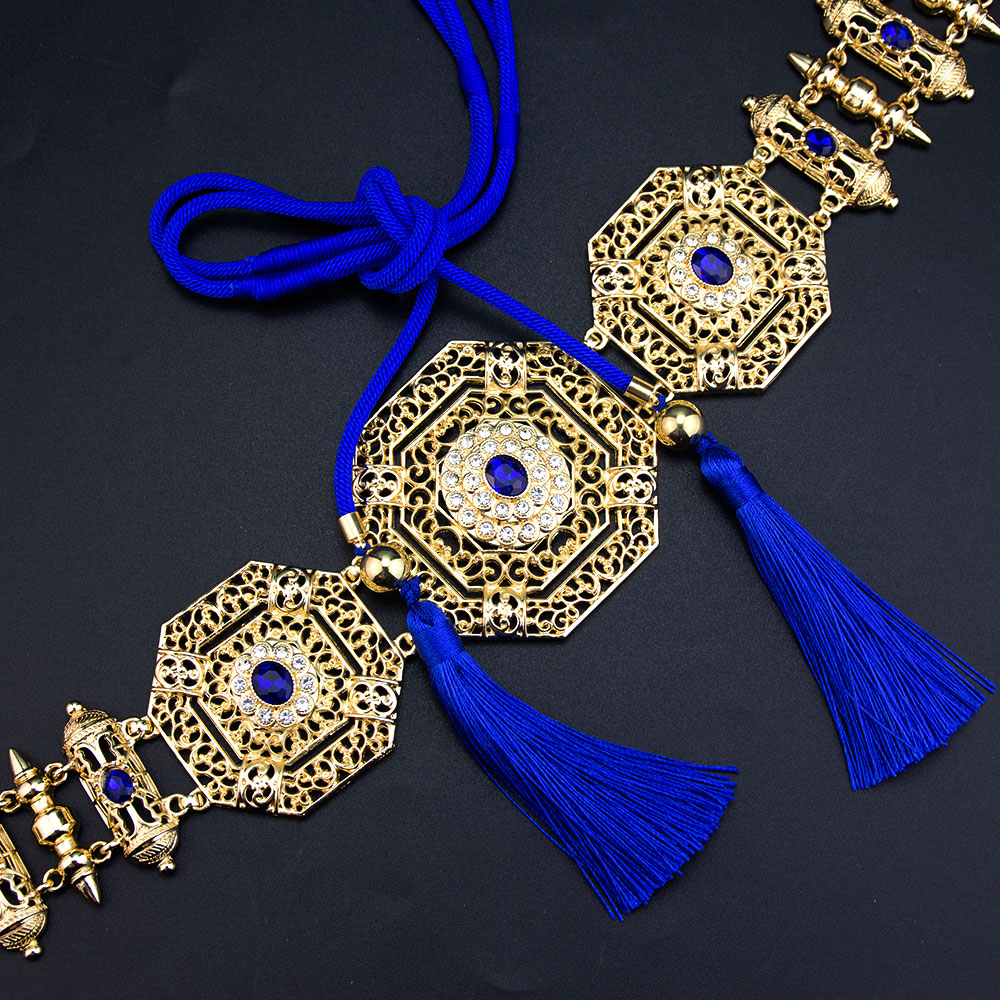 حزام حبل مصنوع يدويًا للنساء ، - مراجعة Body Jewelry High Quality وسعره