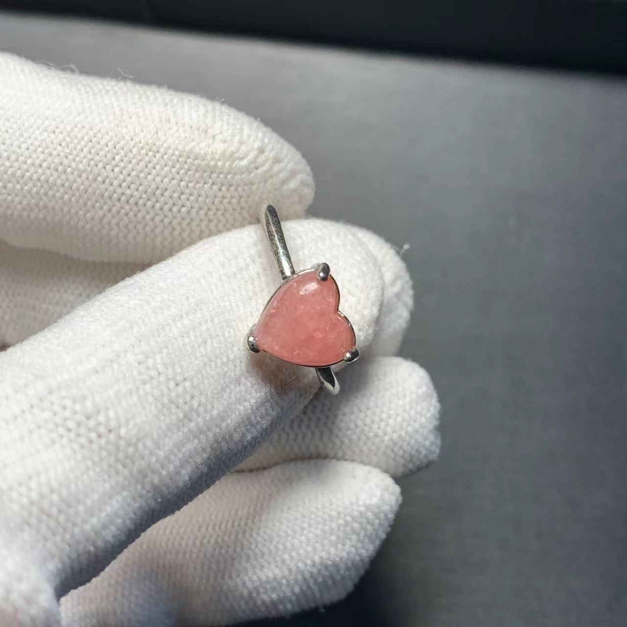 القلب الطبيعي الرودوكروسيت خات - مراجعة Body Jewelry High Quality وسعره