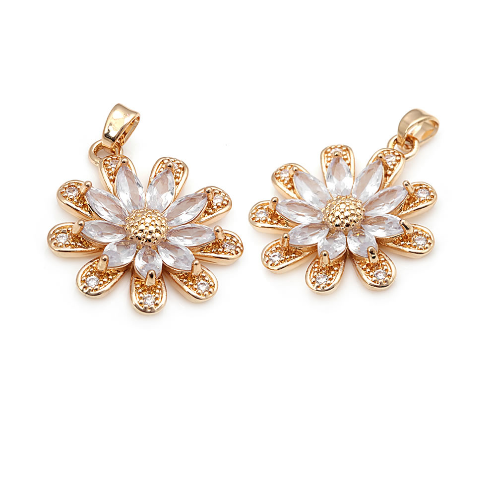 قلادات على شكل زهرة الشمس من ا - مراجعة Body Jewelry High Quality وسعره