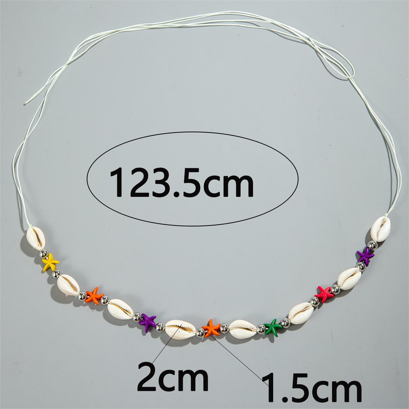 سلاسل بطن بوهيمية تشبه القشرة  - مراجعة Body Jewellery وسعره