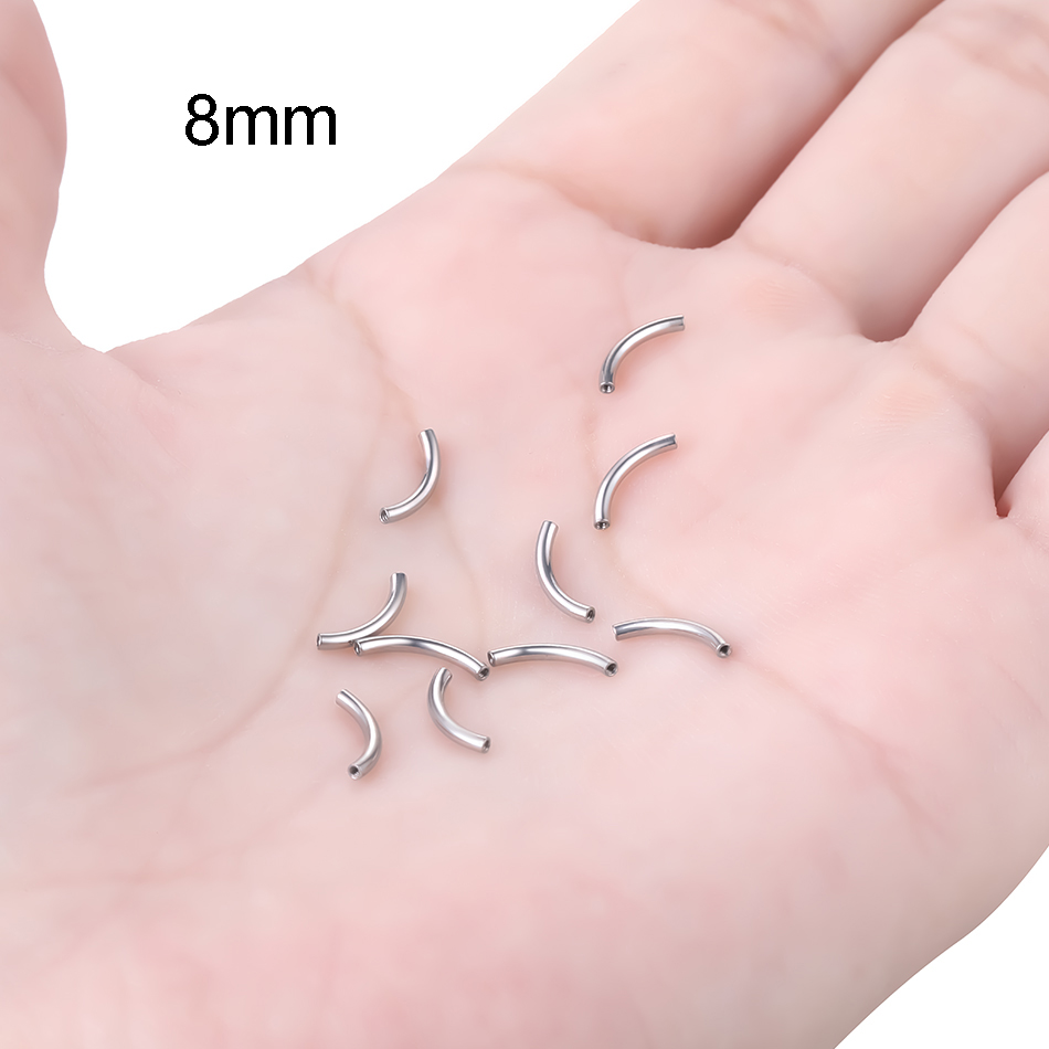 10 قطعة/المجموعة G23 التيتانيو - مراجعة Eyebrow Curved Barbell وسعره