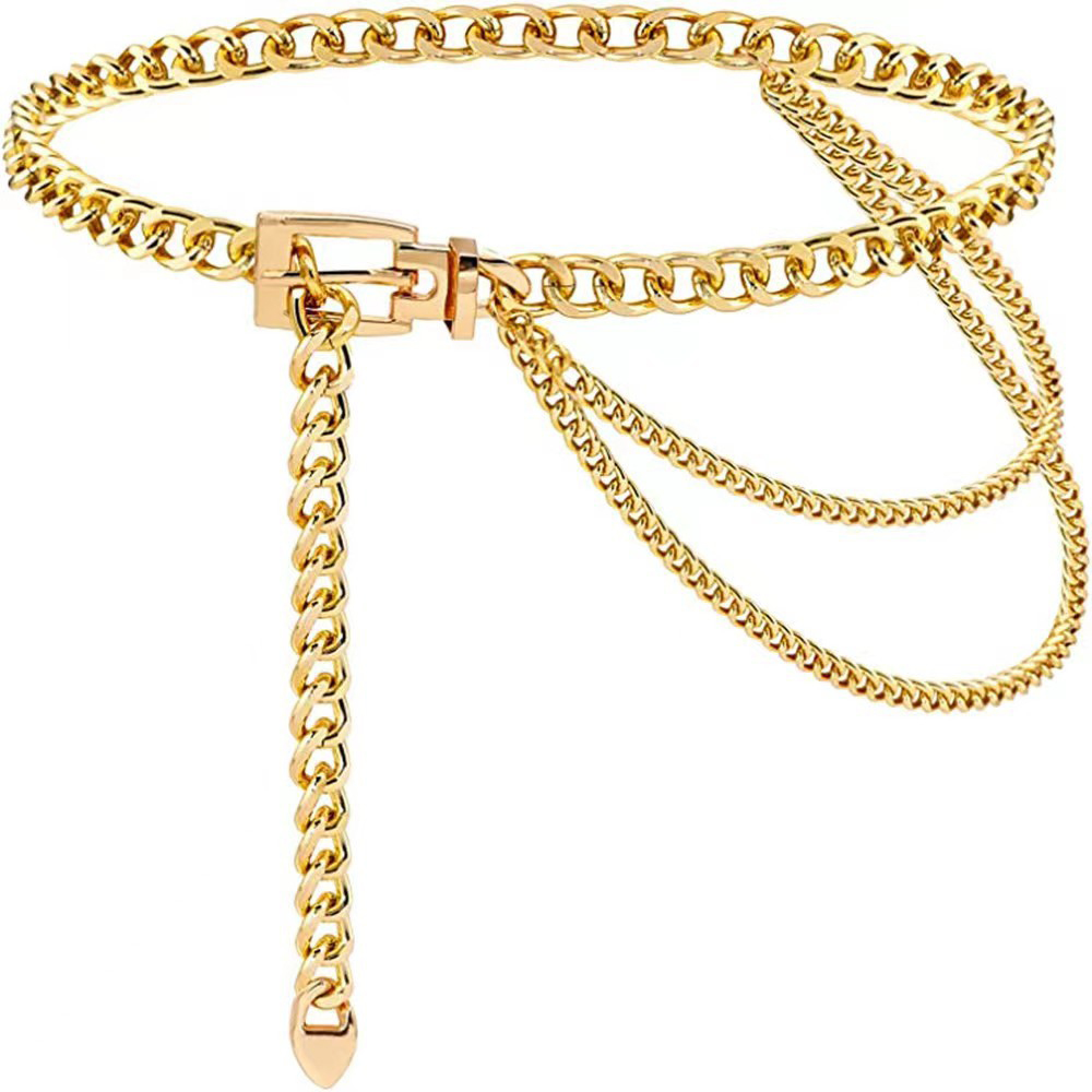 فاسق الخصر سلسلة حزام معدني ال - مراجعة Body Jewellery وسعره
